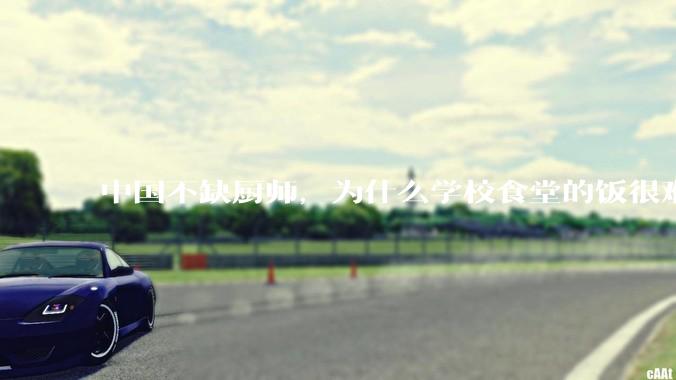中国不缺厨师，为什么学校食堂的饭很难吃？