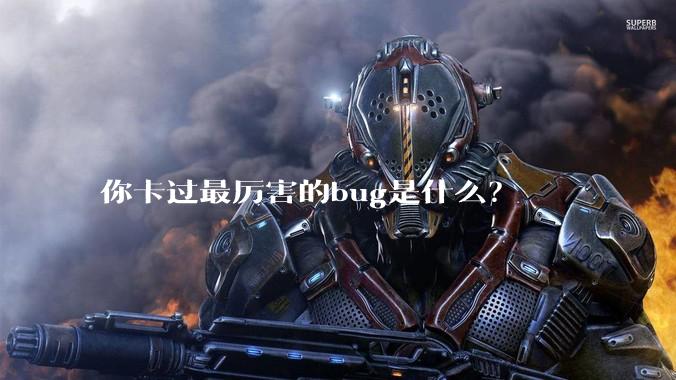 你卡过最厉害的bug是什么？