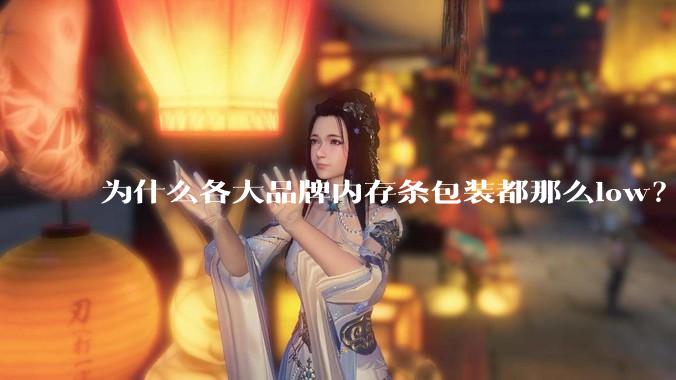 为什么各大品牌内存条包装都那么low？