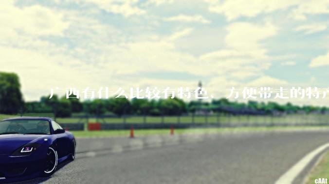 广西有什么比较有特色、方便带走的特产？