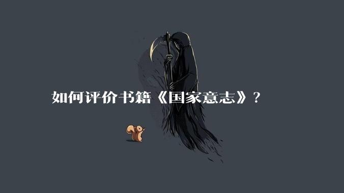 如何评价书籍《国家意志》？