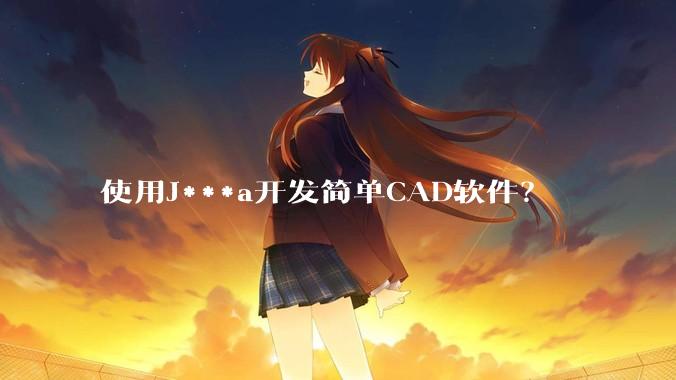 使用J***a开发简单CAD软件？