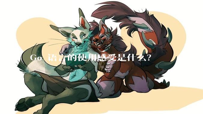 Go 语言的使用感受是什么？